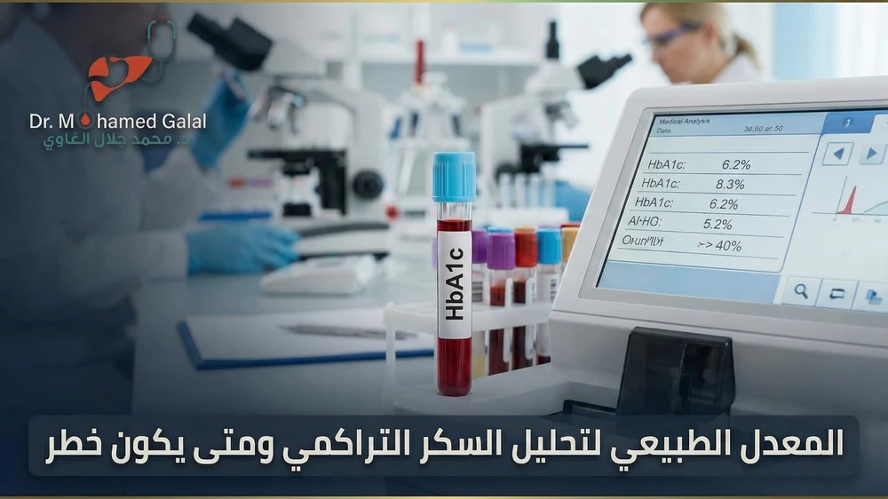 المعدل الطبيعي لتحليل السكر التراكمي ومتى يكون خطر