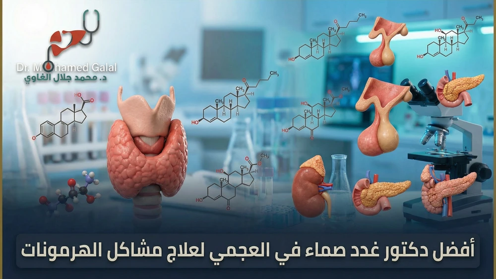 أفضل دكتور غدد صماء في العجمي لعلاج مشاكل الهرمونات