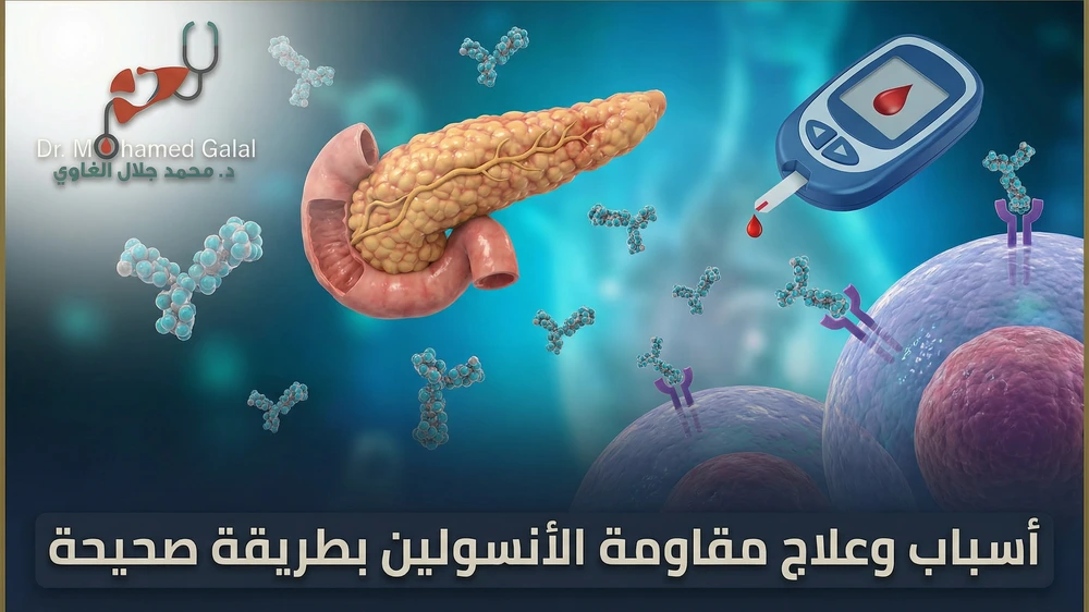 أسباب وعلاج مقاومة الأنسولين بطريقة صحيحة