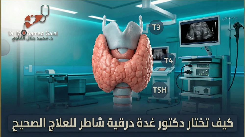 كيف تختار دكتور غدة درقية شاطر للعلاج الصحيح