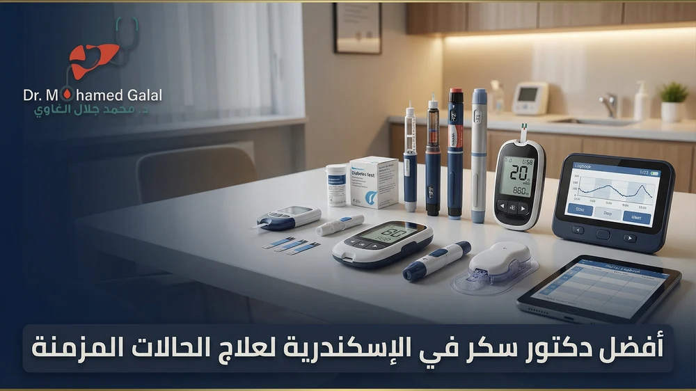 أفضل دكتور سكر في الإسكندرية لعلاج الحالات المزمنة