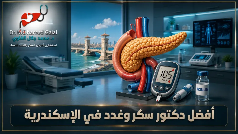 أفضل دكتور سكر وغدد في الإسكندرية