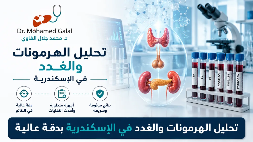 تحليل الهرمونات والغدد في الإسكندرية بدقة عالية